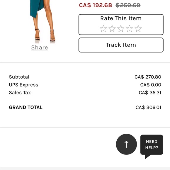 Revolve x Michael Costello Dress - Picture 3 of 7